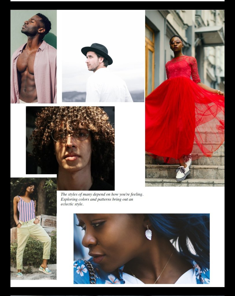 What looks Good.
Everyone has their own style let's find what works for you.